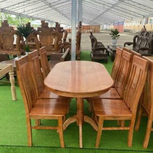 Bàn Ăn Gỗ Nguyên Khối Đẹp